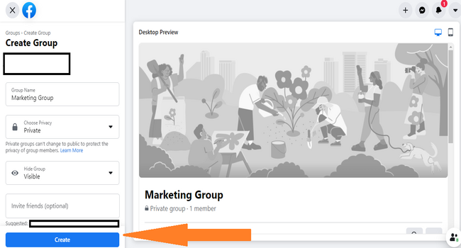 Create A FB Group Step 2 Yahoo Group Alternative