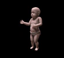 Gif bébé qui danse
