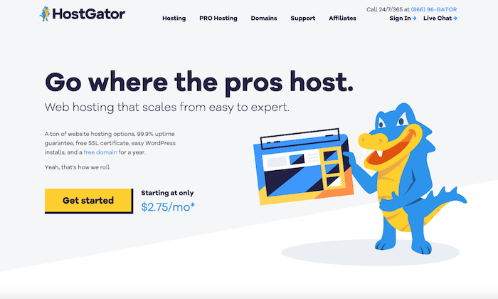 find hostgator email settings