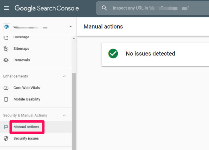 Improve Google Rankings Search Console Manual Action