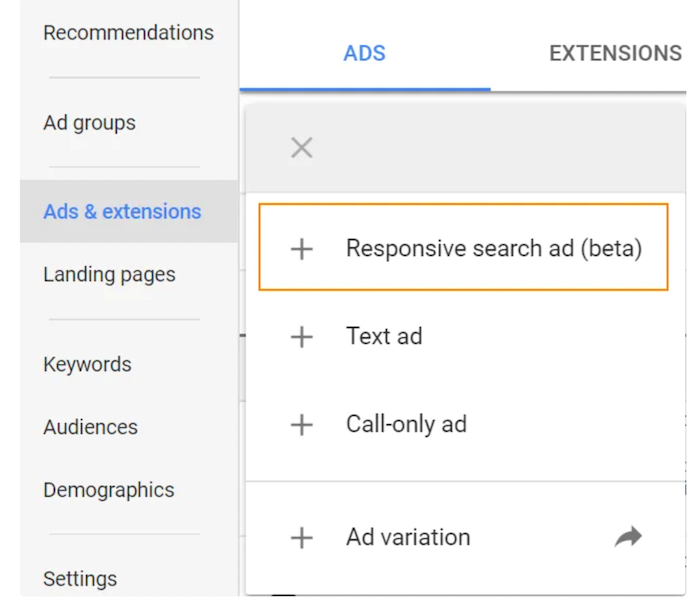  Responsive Search Ads - Open Your Google Ads Account