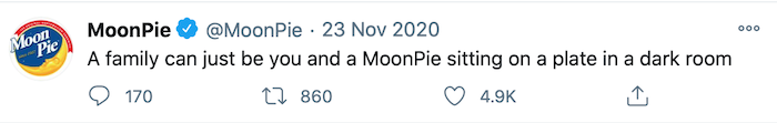 Voice Tweets - Example of MoonPie