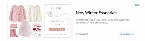  Banner Advertising- Chicwish Successful Banner Advertisement