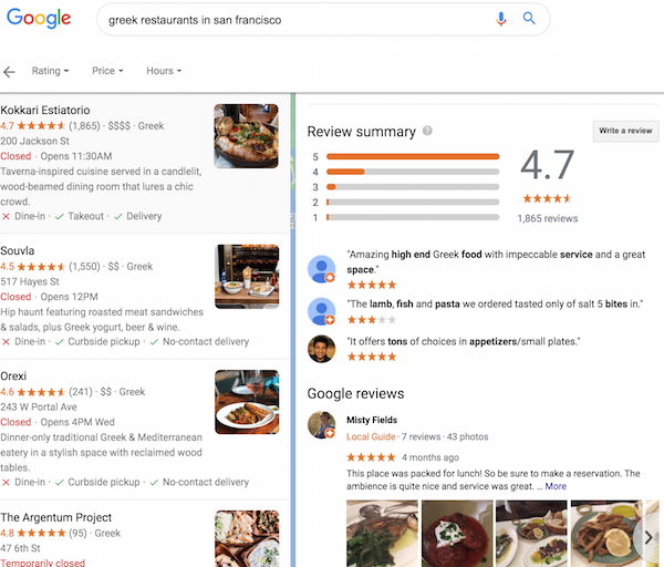 What are Google Review Summaries?