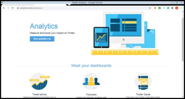 example analytics to help with social media marketing shortcuts