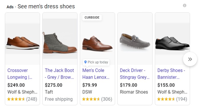 If you're doing paid search, good product images are key for Google Shopping Ads.