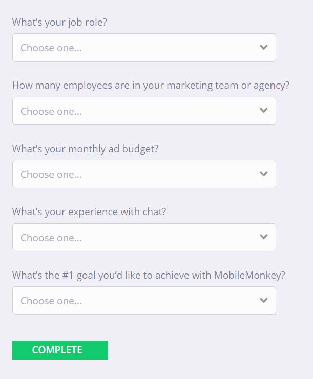 mobilemonkey additional details to set up facebook messenger bots (2)