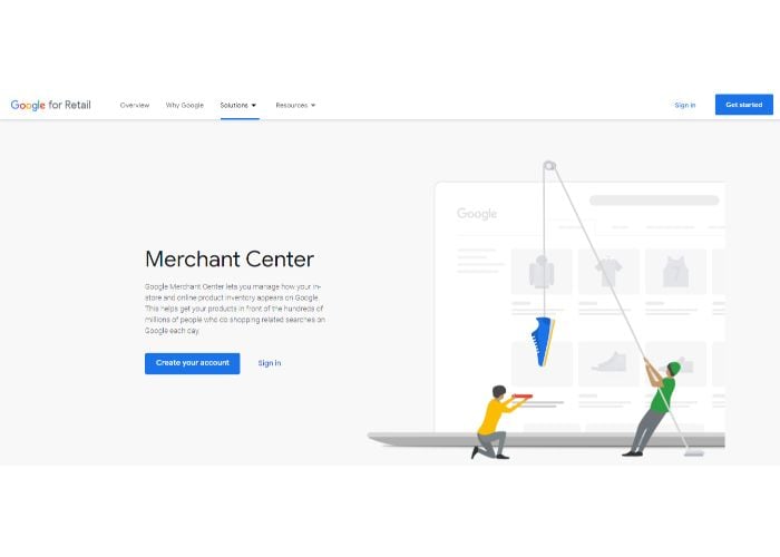 Google trusted stores merchant center