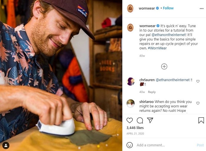 patagonia marketing ethics