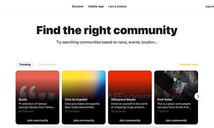  Niche Communities - Capture, an app that brings specific niche neighborhoods together