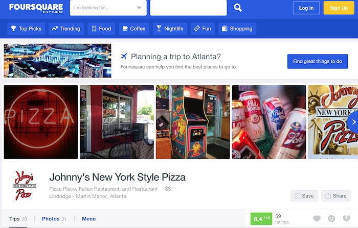  Review Sites to Earn More Customer Reviews- Foursquare