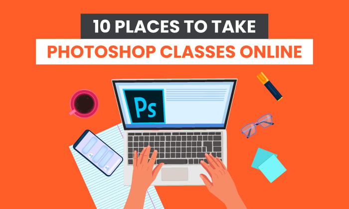 10 Places to Take Photoshop Classes Online