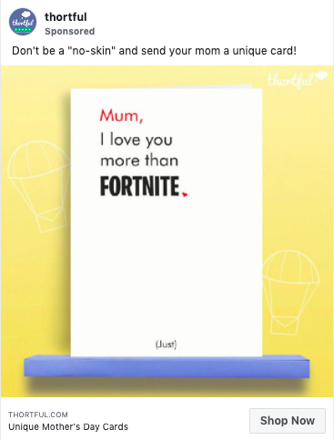 thortful bad example of ad for generation z