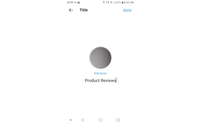 instagram story highlights - product reviews