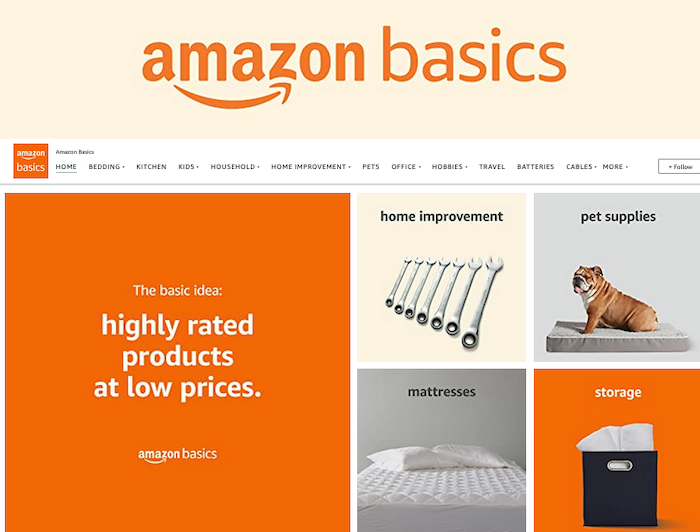 Amazon Storefront - Amazon basics