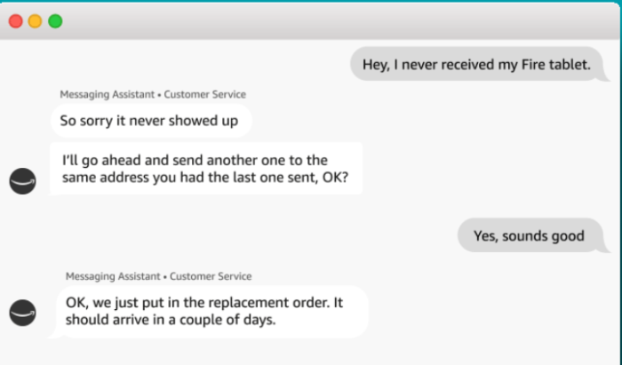 Customer Support Example