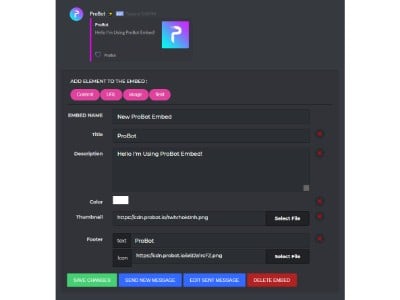 Discord Bots to Try - ProBot