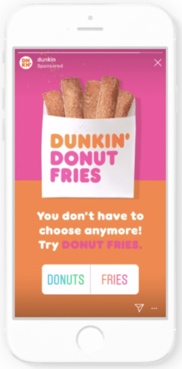 Great Food Advertisement Examples - Dunkin'
