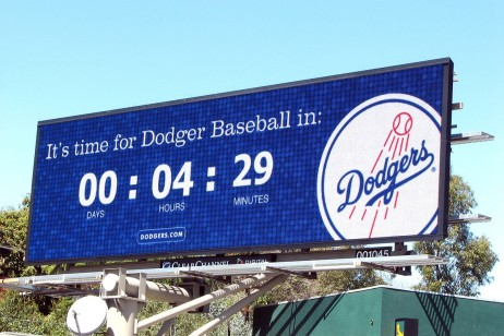  Tips for Successful Out of Home Advertising Campaign - Dodgers signboard