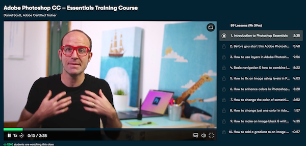  Online Photoshop Classes Online- Skillshare