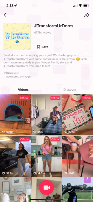 award winning TikTok marketing campaigns - sell products on TikTok