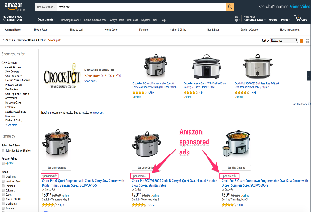 Los productos patrocinados pueden aumentar la clasificación de ventas de Amazon