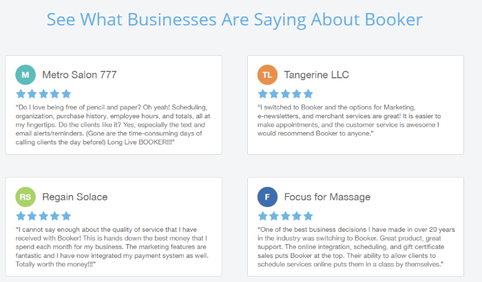 Customer Testimonials Samples