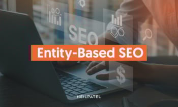 A graphic that says Entity-Based SEO.