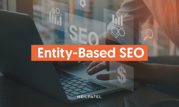 A graphic that says Entity-Based SEO.