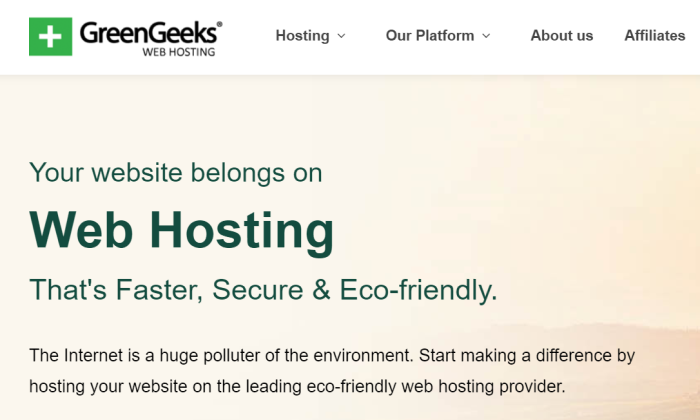 GreenGeeks vps hosting - Best VPS Hosting Plans