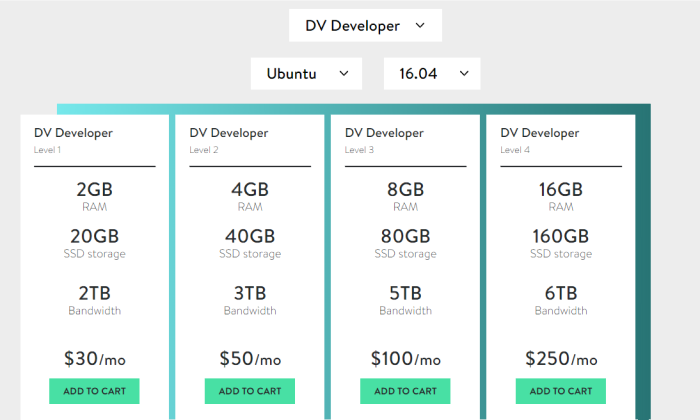 MT Pricing Vps Hosting