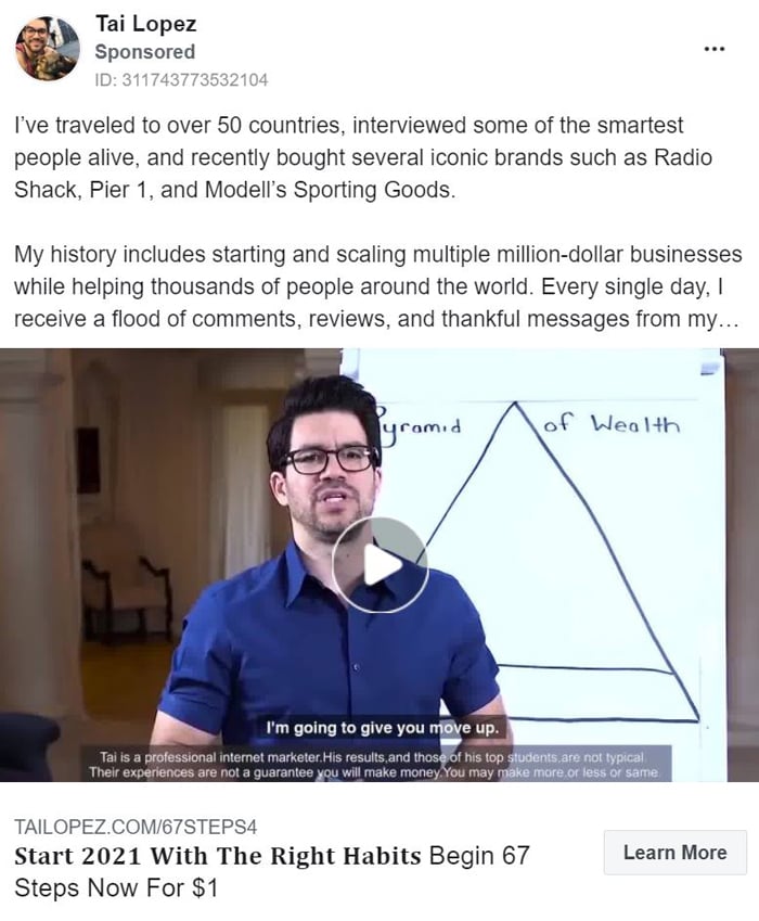 Thought Leadership Marketing - Tai Lopez