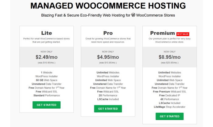 Greengeeks Woocommerce Pricing For Np