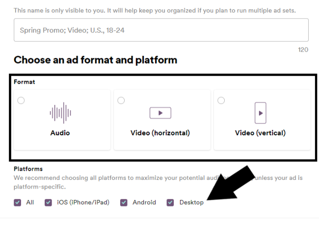 choosing your spotify ads platform