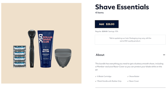 How to Create a Subscription Box - Example of Dollar Shave Club