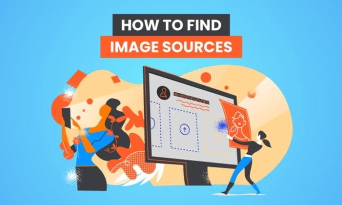 how to find images sources 