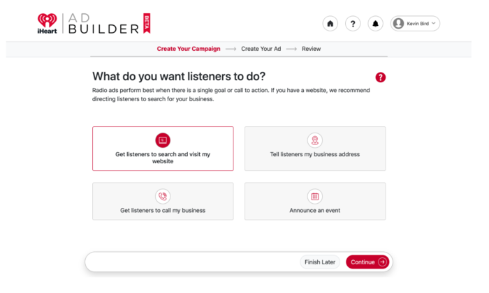 How to Run Ads With iHeartRadio AdBuilder