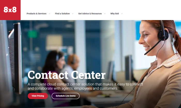 8x8 Call Center Software