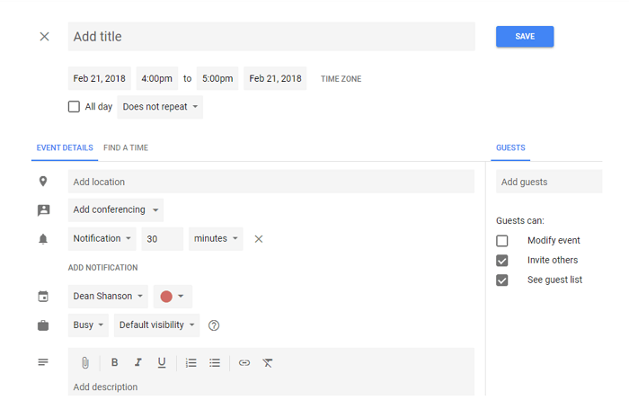 Content Calendar Tools for Paid Ad Campaigns - Google Calendar