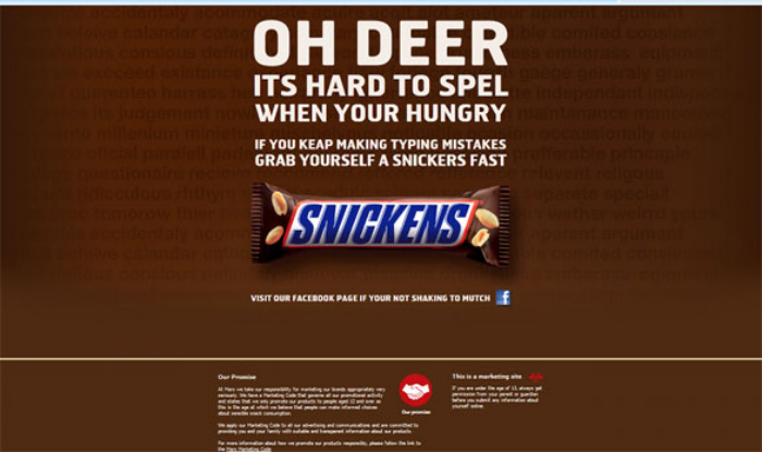 Content Marketing Tactics That'll Skyrocket Your Search Traffic - Snickers Example