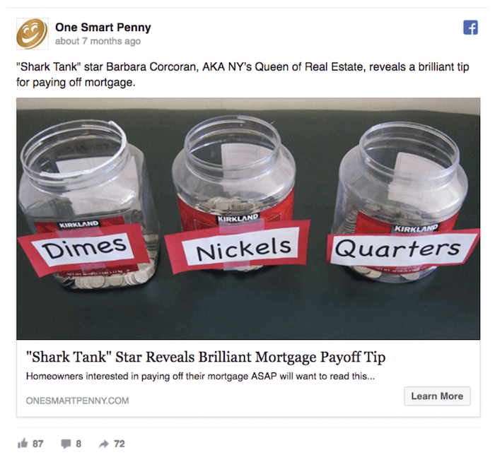Examples of Great Clickbait Strategies - One Smart Penny