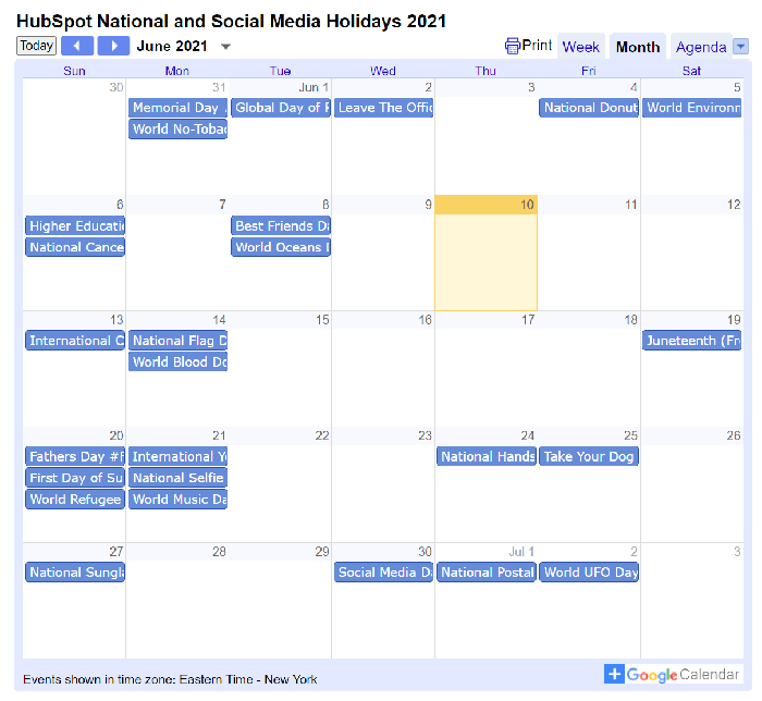 How to Create a Content Calendar - Reinvented Delaware