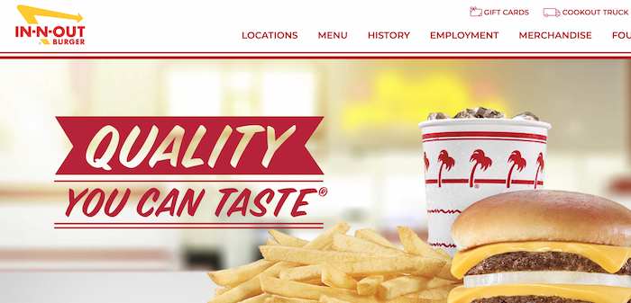 Best Business Slogan Examples - In n Out
