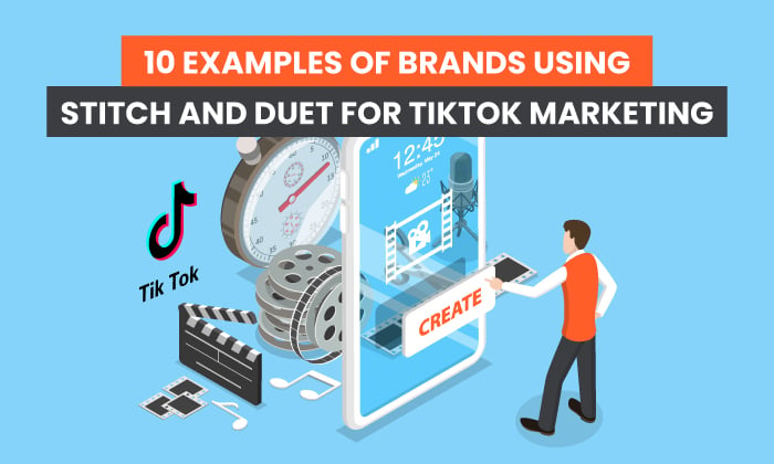 10 exemples de marques utilisant Stitch et Duet pour le marketing TikTok