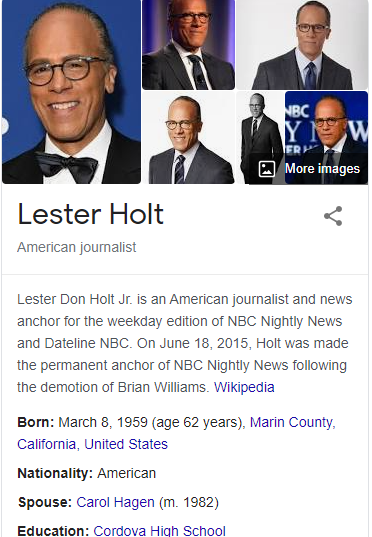 How to Authorize Your Author Knowledge Panel Account - Lester Holt Example