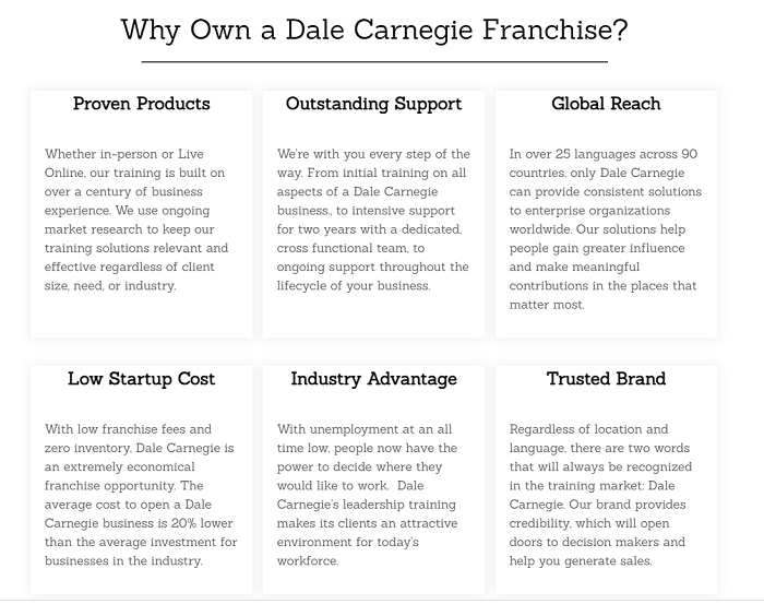 Great Franchise Business Ideas - Training Franchise