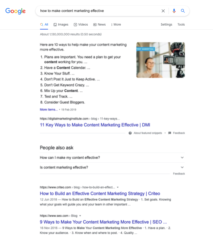 Meta Tags For Content Marketing In SERPs