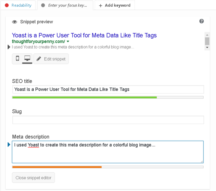 meta tags