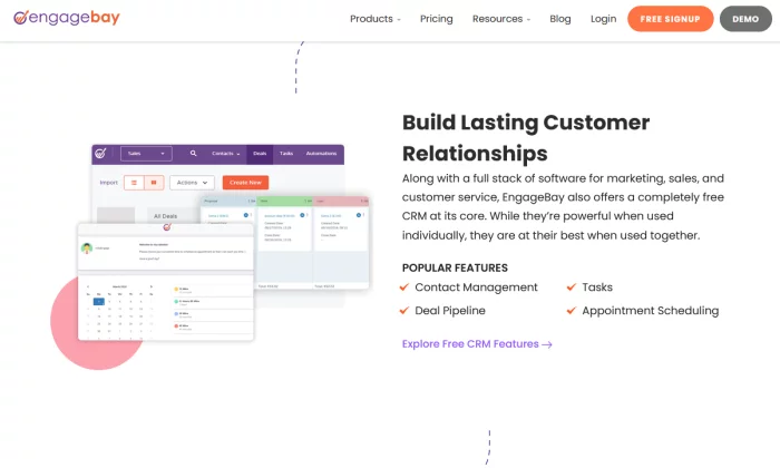 EngageBay CRM for Best CRM Software