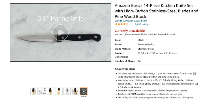 Examples Of Product Feature Highlights Amazon